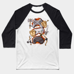 Gaming Battle Baseball T-Shirt